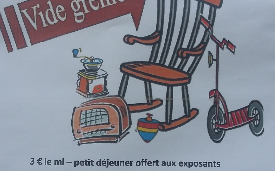 Vide grenier dimanche 7 octobre