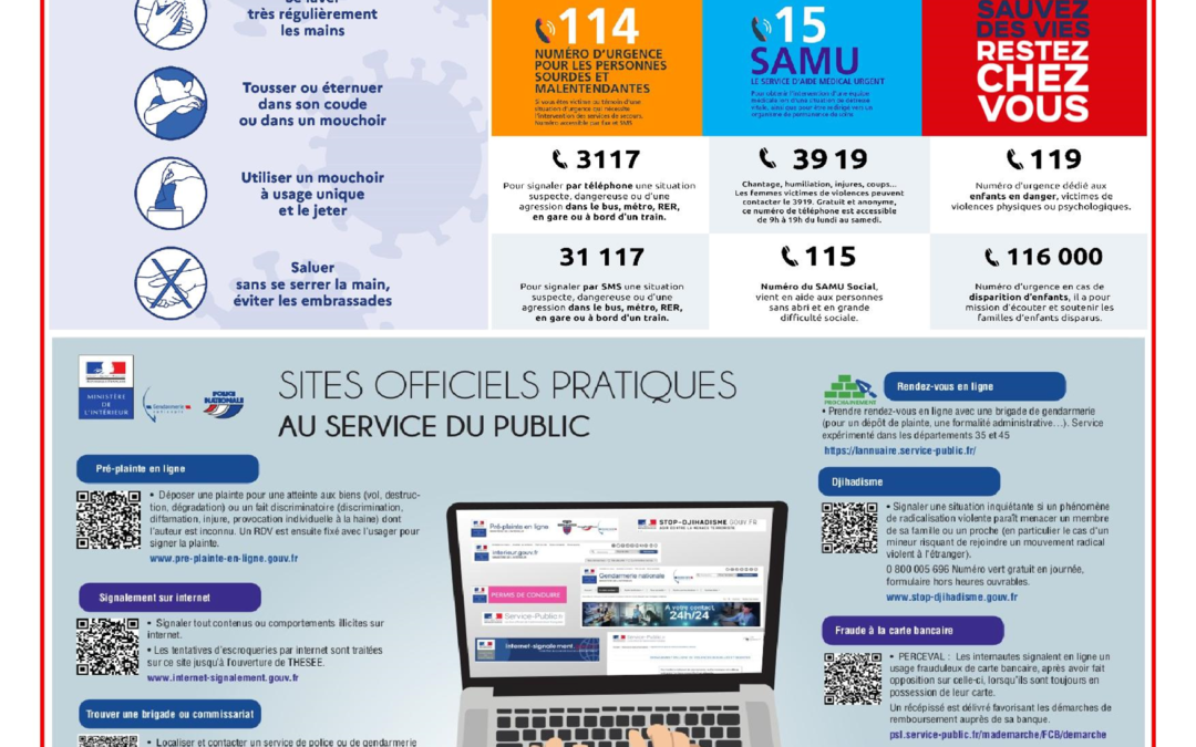 la gendarmerie communique