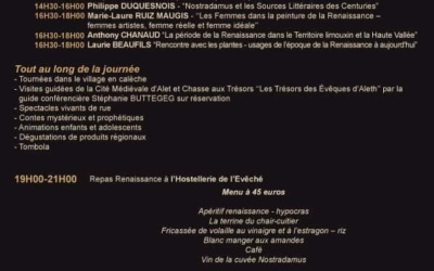 Nostradamus en Aleth, ce samedi 27 septembre