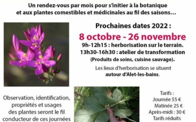 Animation botanique.