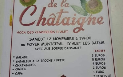 La fête des châtaignes