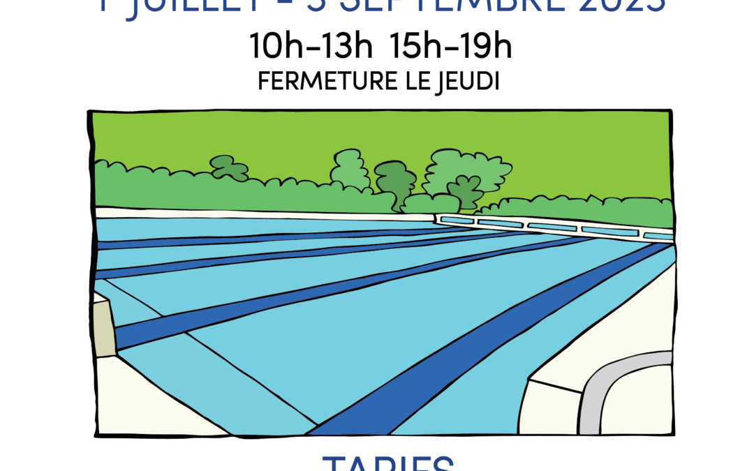 Ouverture de la piscine 2023