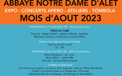 Un mois d&rsquo;art et de découverte à l&rsquo;abbaye