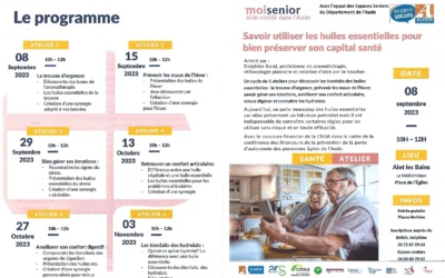 Atelier huiles essentielles