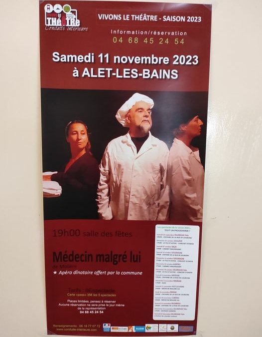 Vivons le théâtre, 11 Novembre