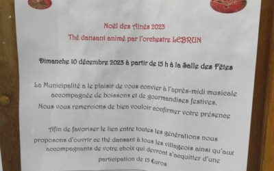 Festivité de fin d&rsquo;année 2023