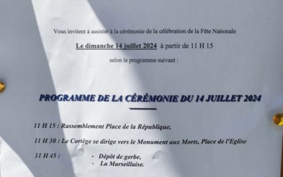 14 juillet 2024